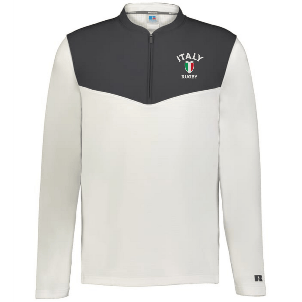 Nations of Rugby Italy Sideline Grid 1/4 Zip Pullover