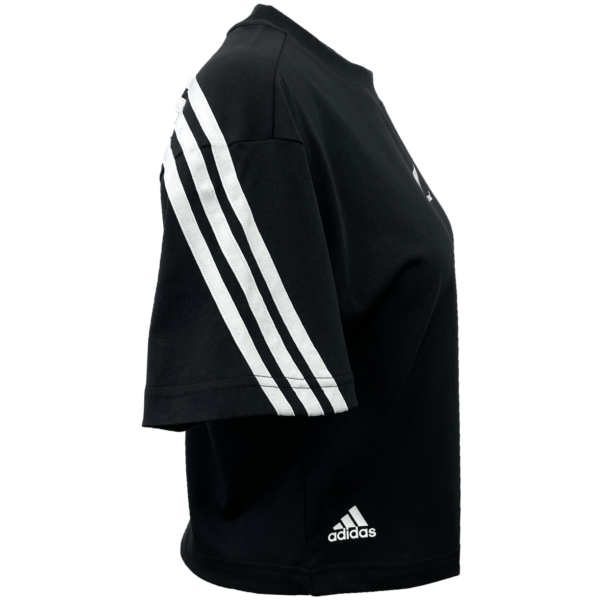 Women's Black Ferns 3-Stripe Tee by adidas