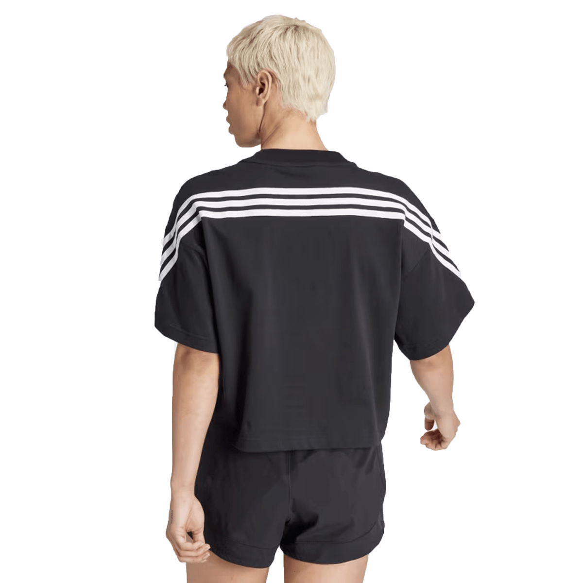 Women's Black Ferns 3-Stripe Tee by adidas