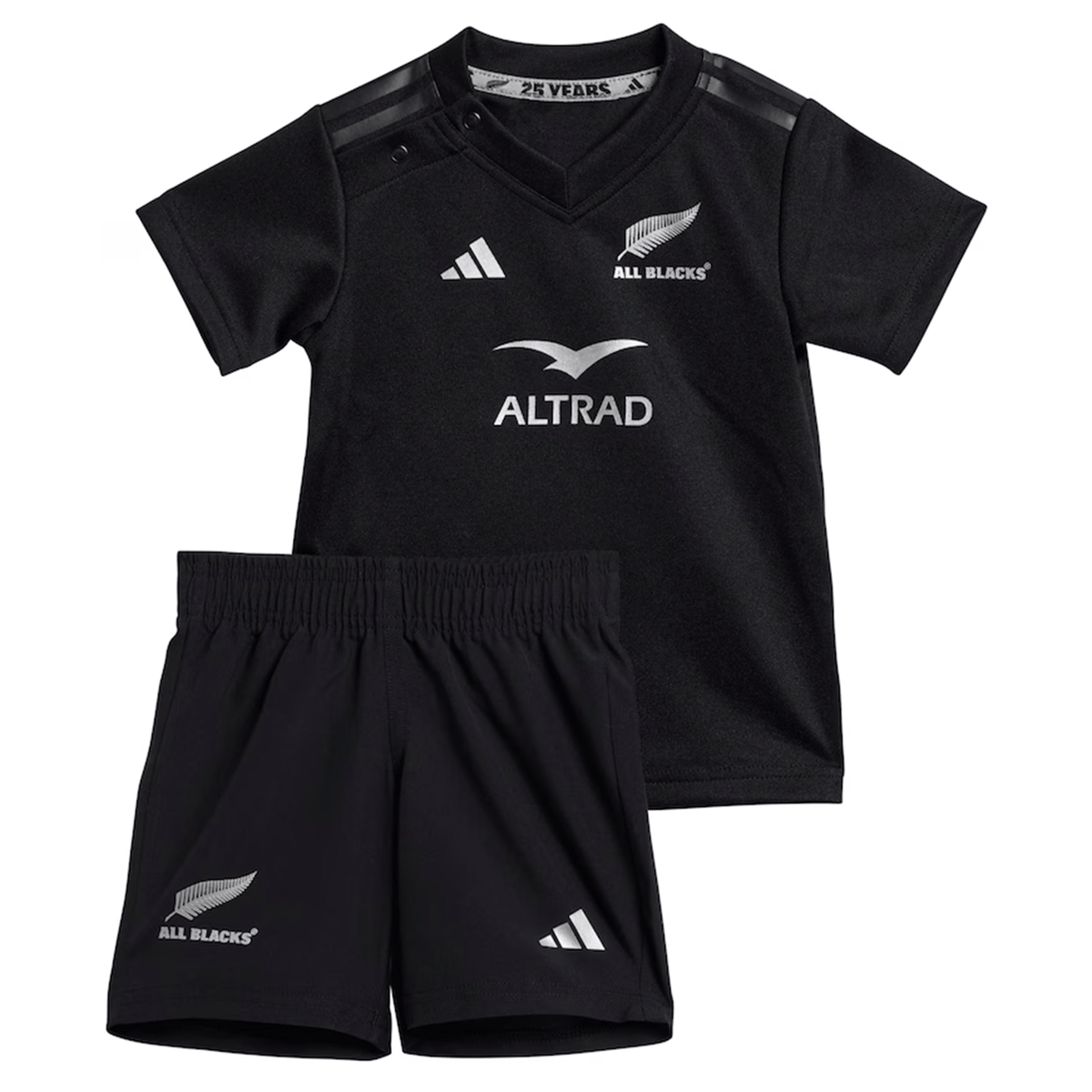 Infant All Blacks 24/25 Home Kit by adidas