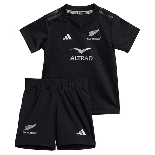 Infant All Blacks 24/25 Home Kit by adidas