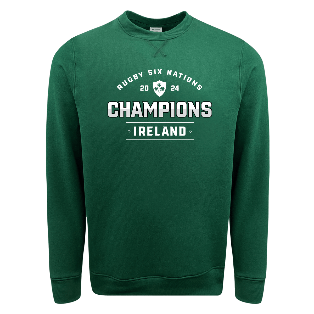 Ireland 6 Nations 2024 Champions Fleece Crewneck Sweatshirt