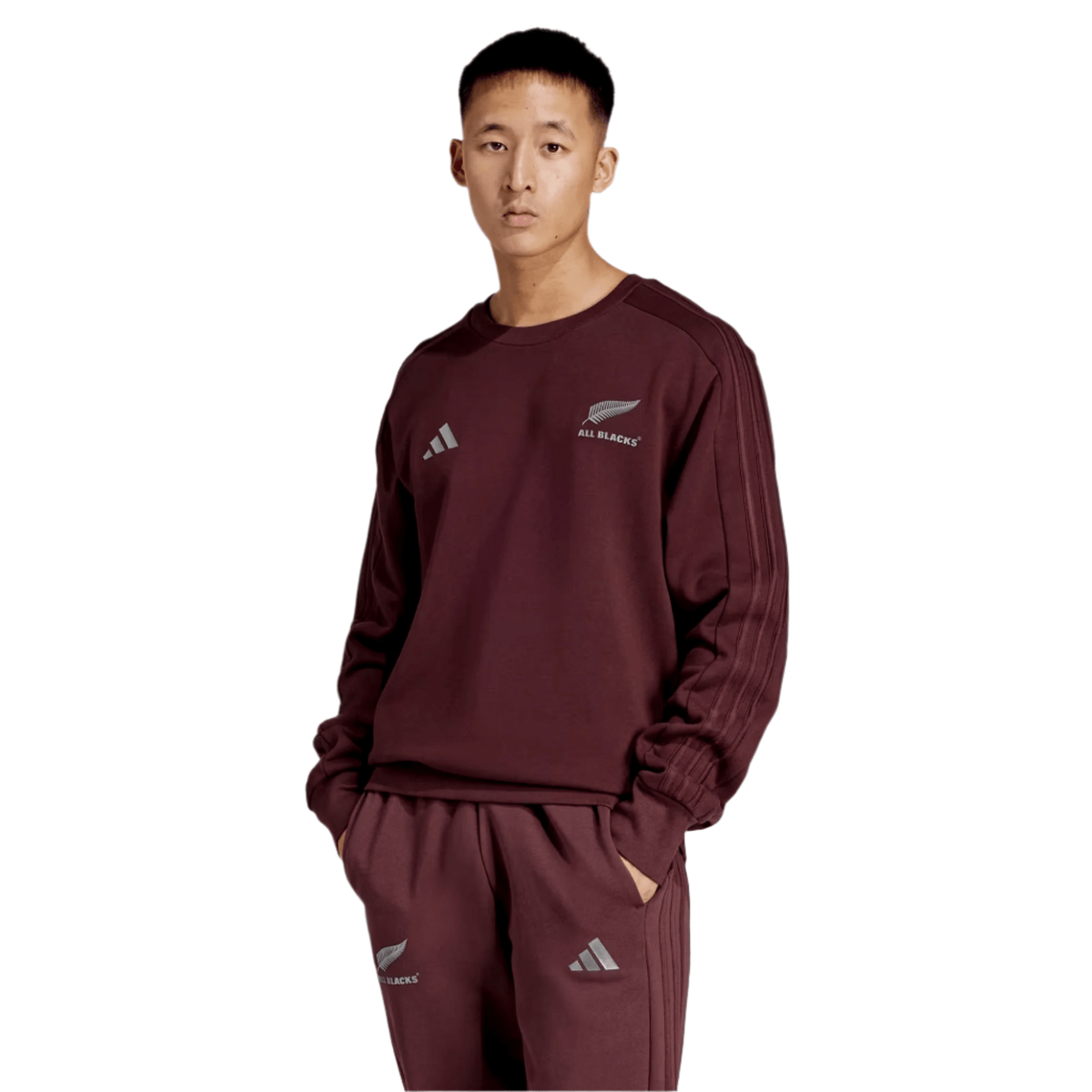 All Blacks 24/25 Fan Crewneck Sweatshirt by adidas