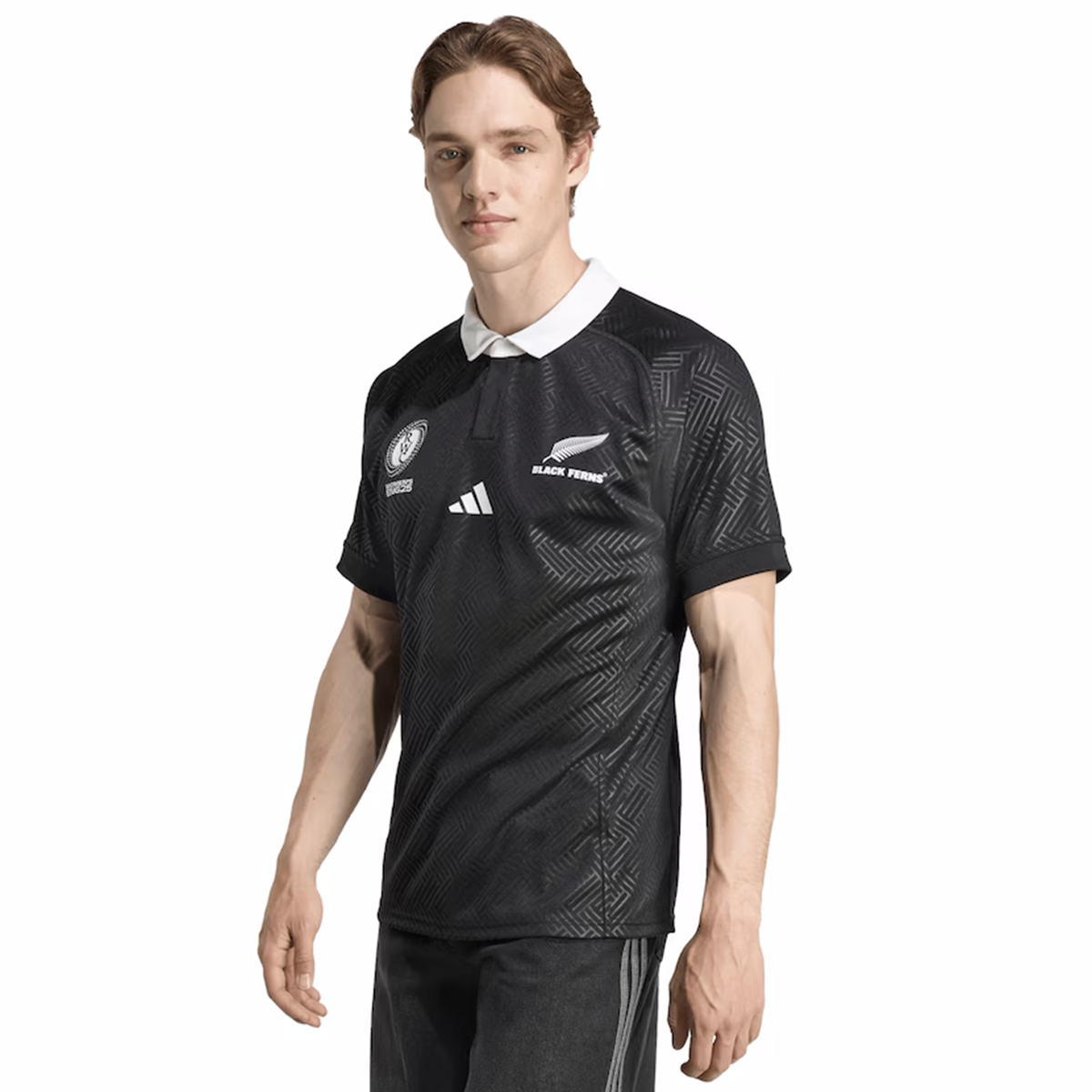 Black Ferns WRWC25 Replica Home Jersey by adidas