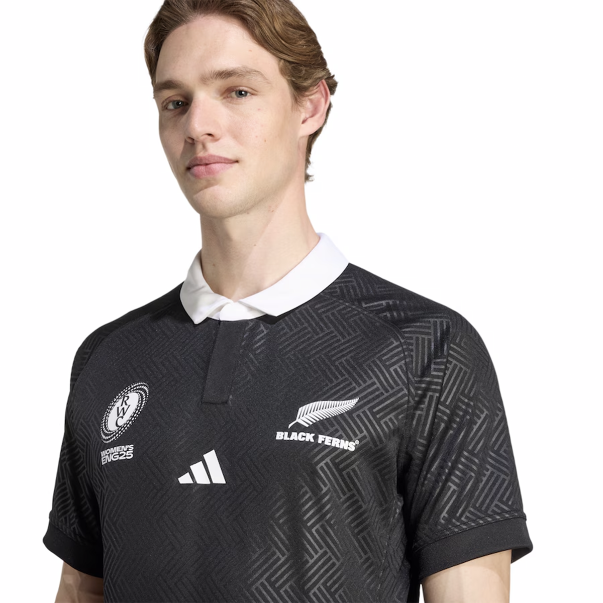 Black Ferns WRWC25 Replica Home Jersey by adidas