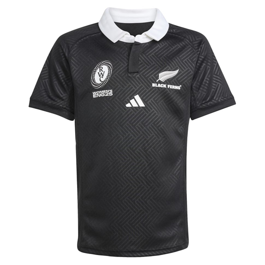 Black Ferns WRWC25 Replica Home Jersey by adidas