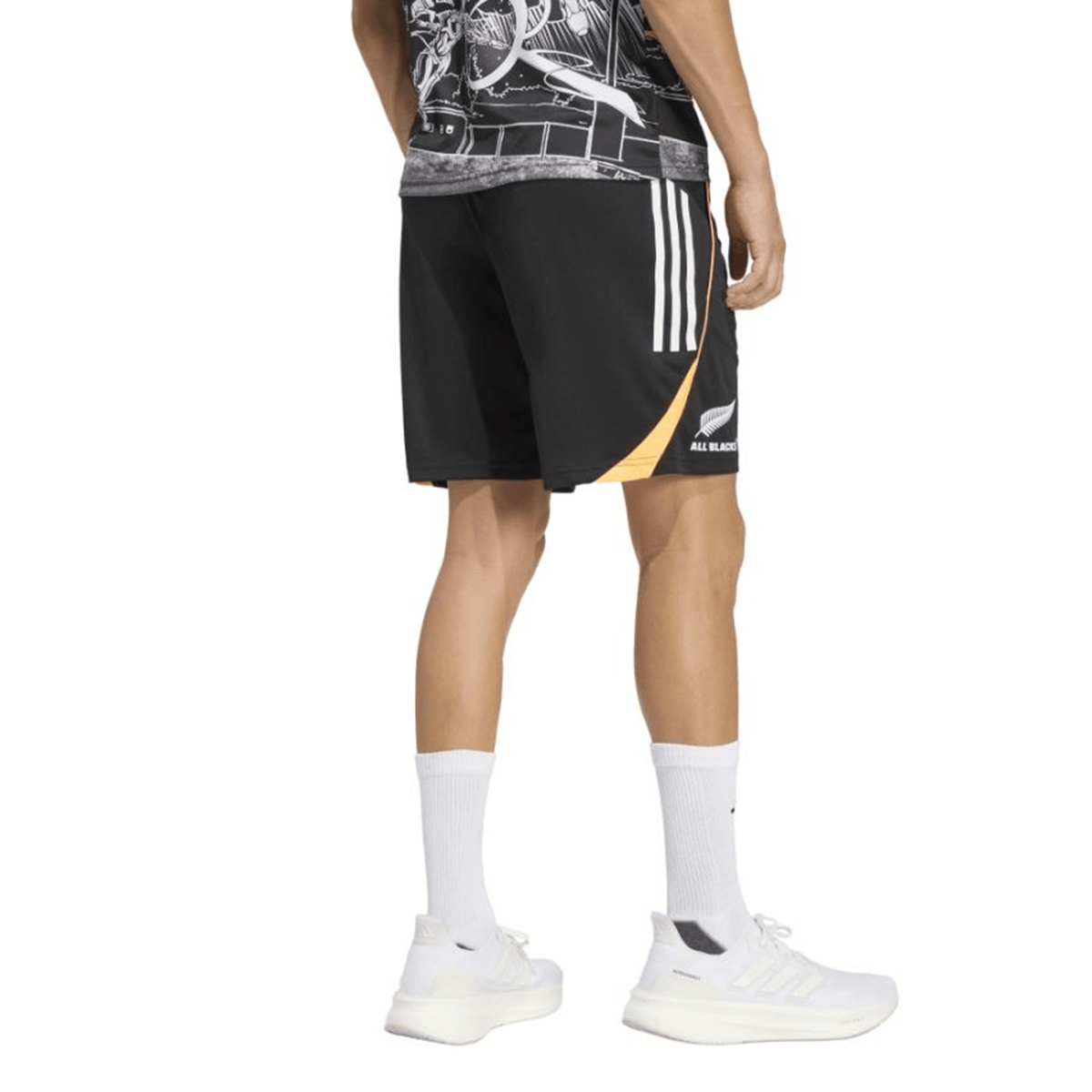 All Blacks 26/27 Marvel Performance Gym Shorts by adidas
