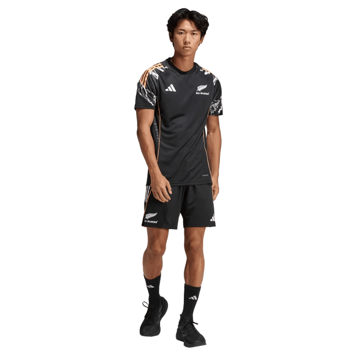 All Blacks 26/27 Marvel Performance Training Tee by adidas