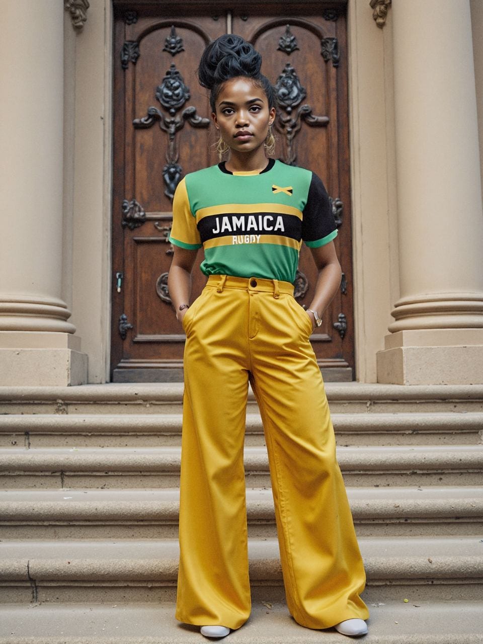 Nations of Rugby Jamaica Supporters Jersey