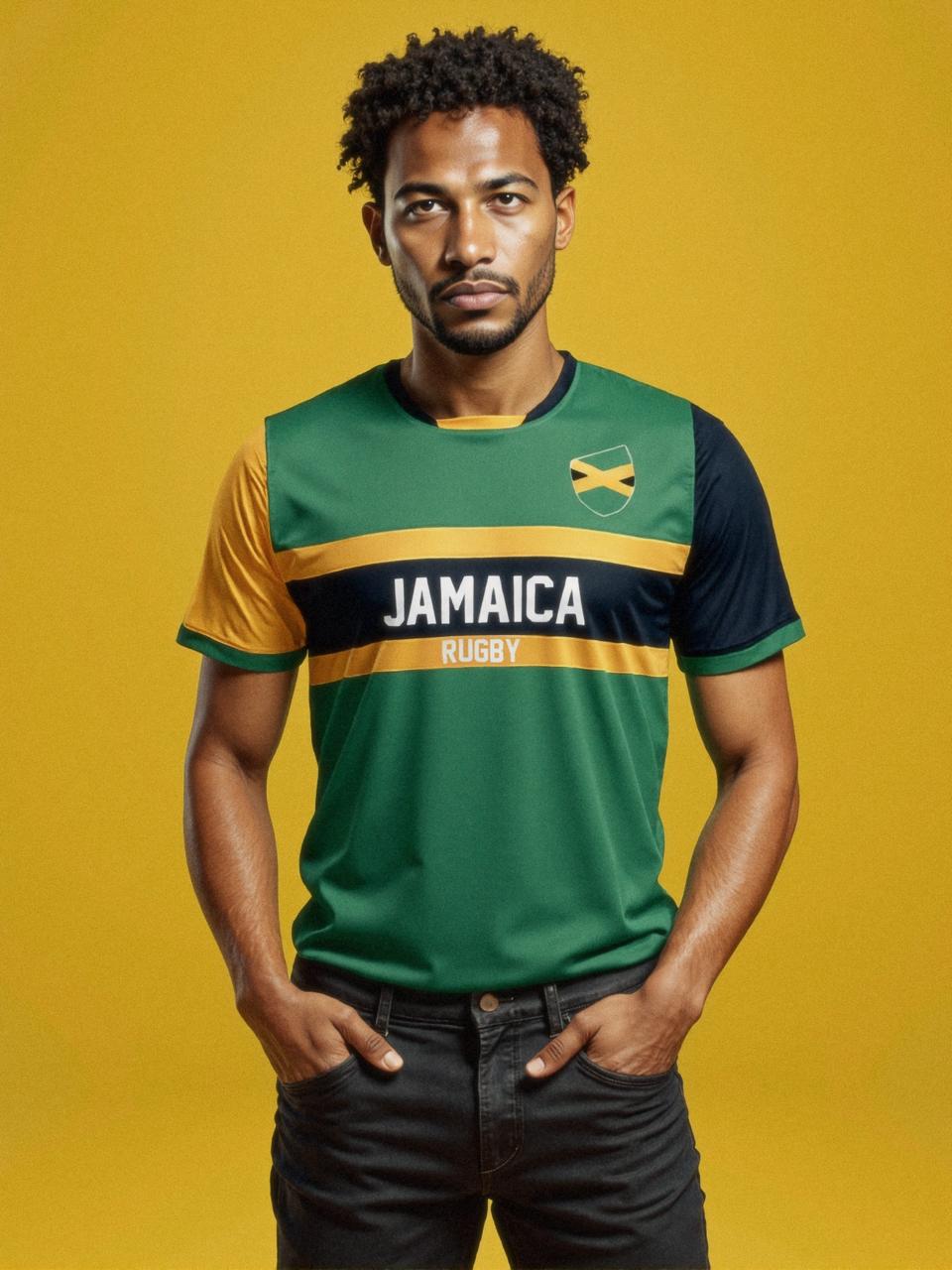 Nations of Rugby Jamaica Supporters Jersey