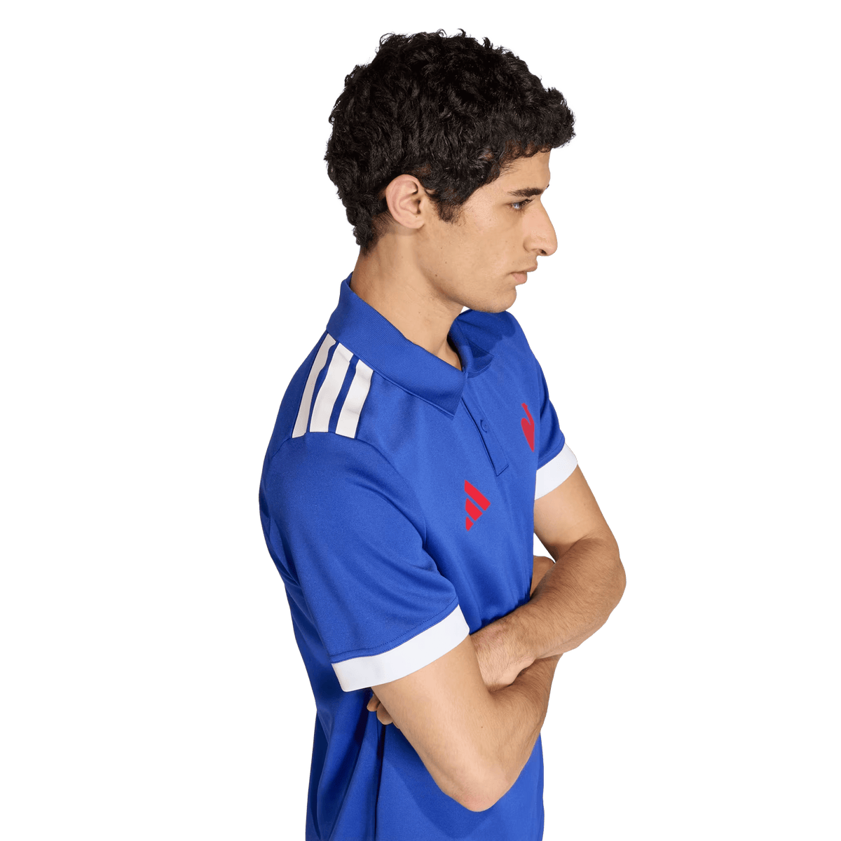France FFR Home Supporters Replica Polo by adidas