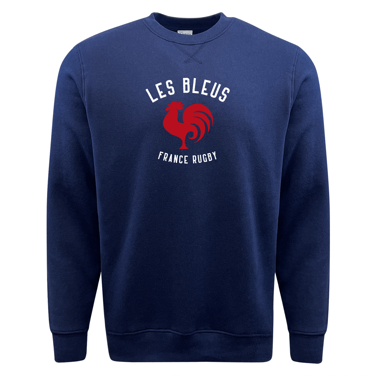 Les Bleus France Rugby Fleece Crewneck Sweatshirt