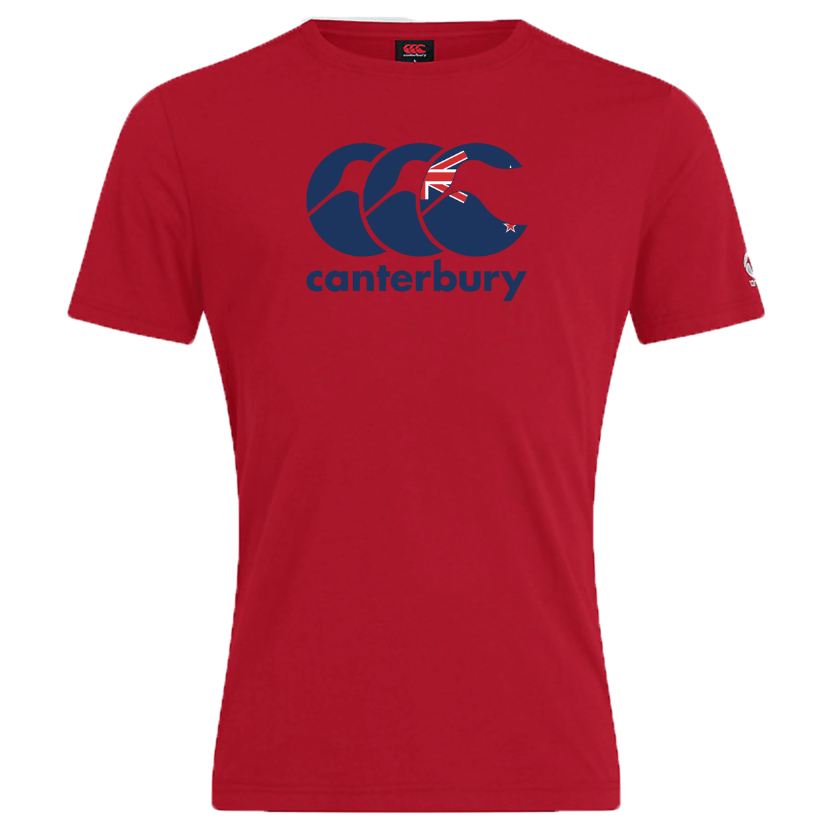 Canterbury New Zealand CCC Flag Club T-Shirt
