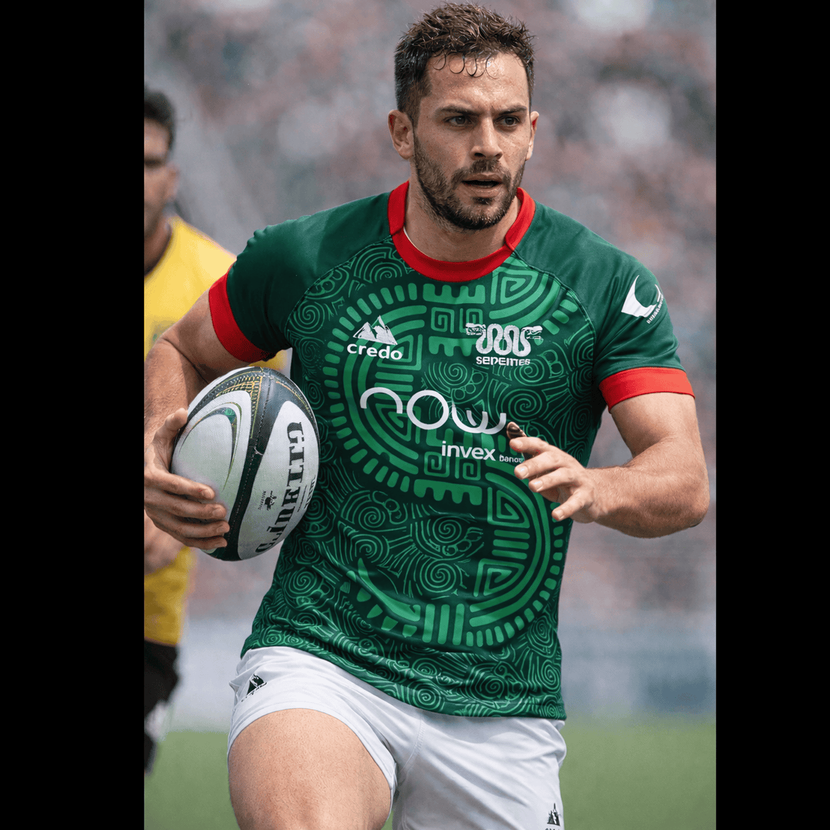 Las Serpientes Mexico Rugby Replica Jersey by Credo Rugby