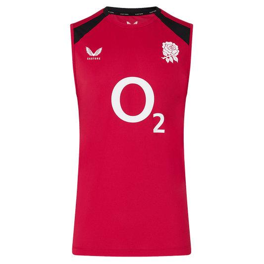 England 26/27 Performance Training Singlet by Castore