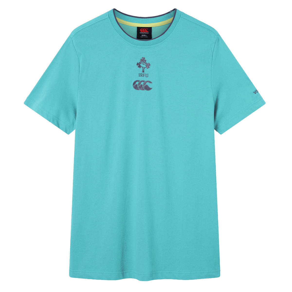 Ireland 26/27 Summer Tour Team Cotton T-Shirt by Canterbury