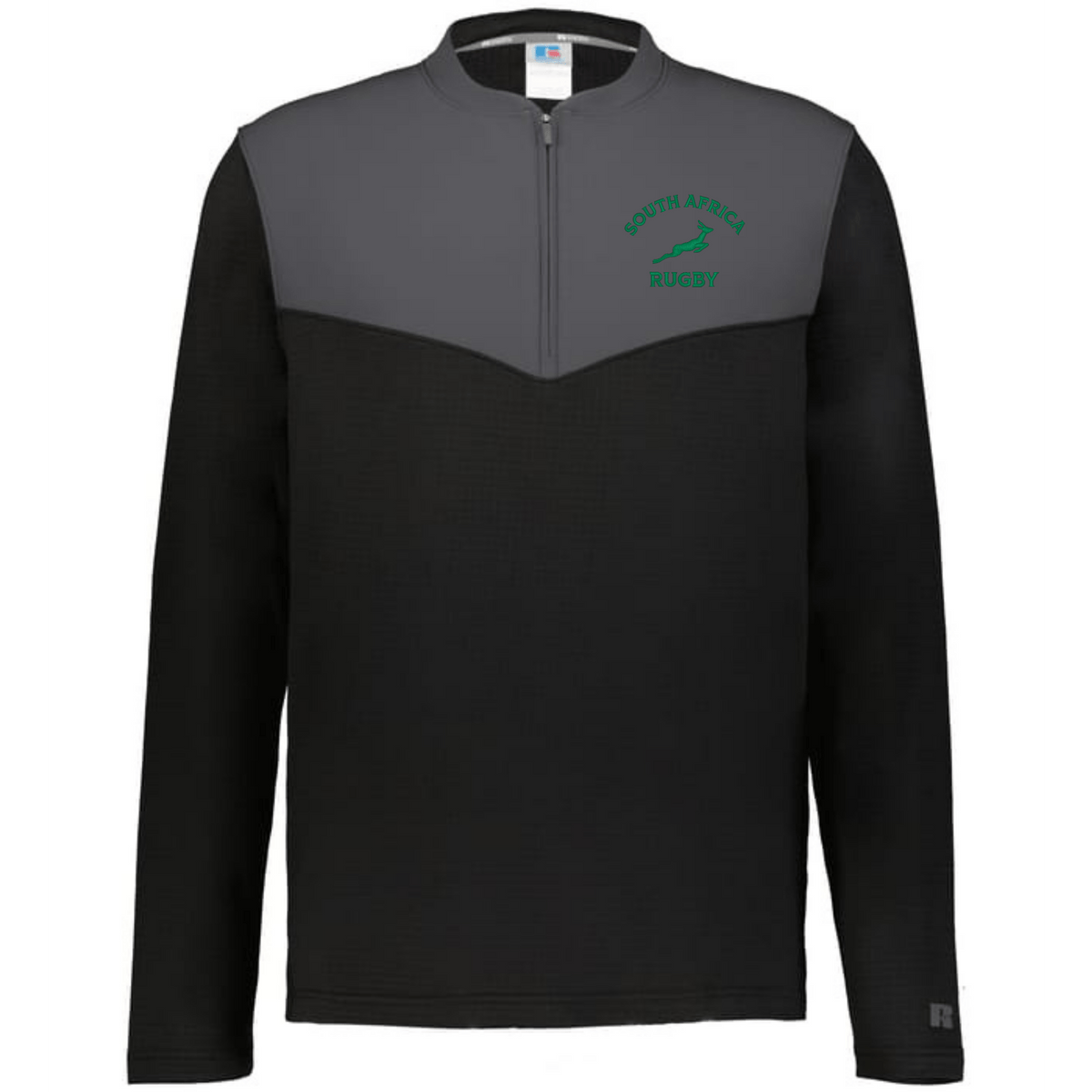 Nations of Rugby South Africa Sideline Grid 1/4 Zip Pullover