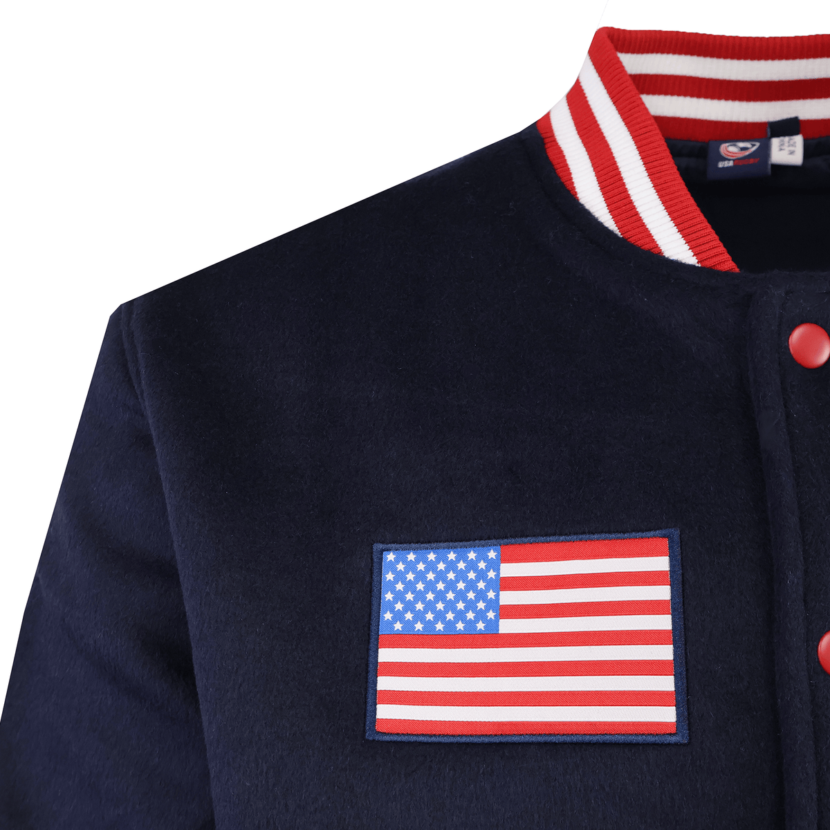 USA Rugby Varsity Wool Jacket
