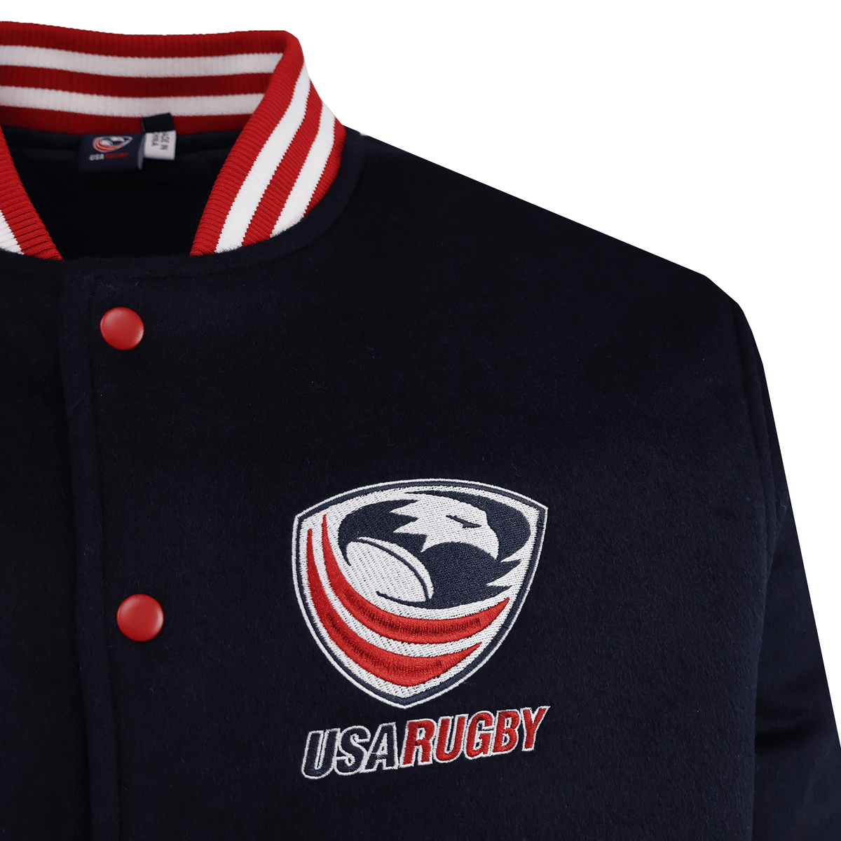 USA Rugby Varsity Wool Jacket