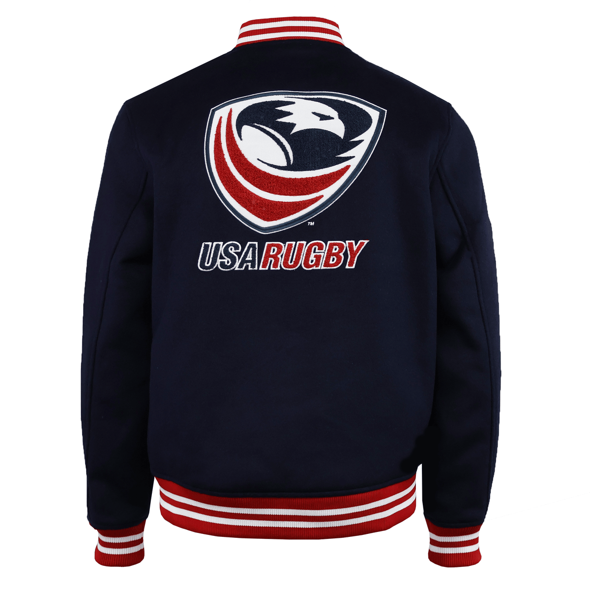 USA Rugby Varsity Wool Jacket