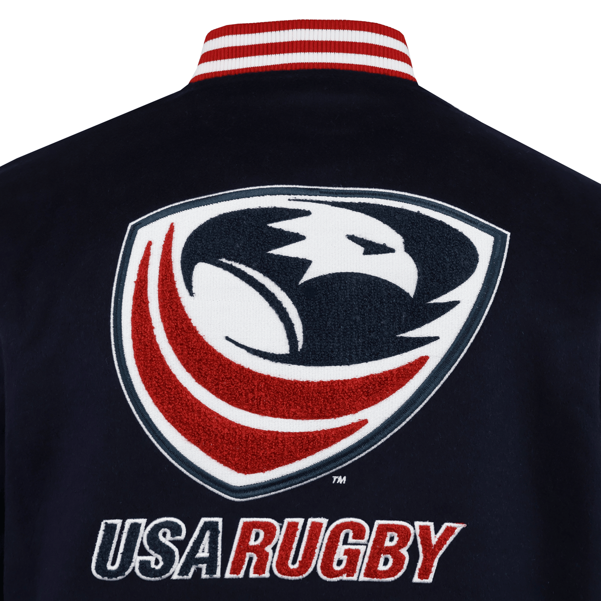 USA Rugby Varsity Wool Jacket