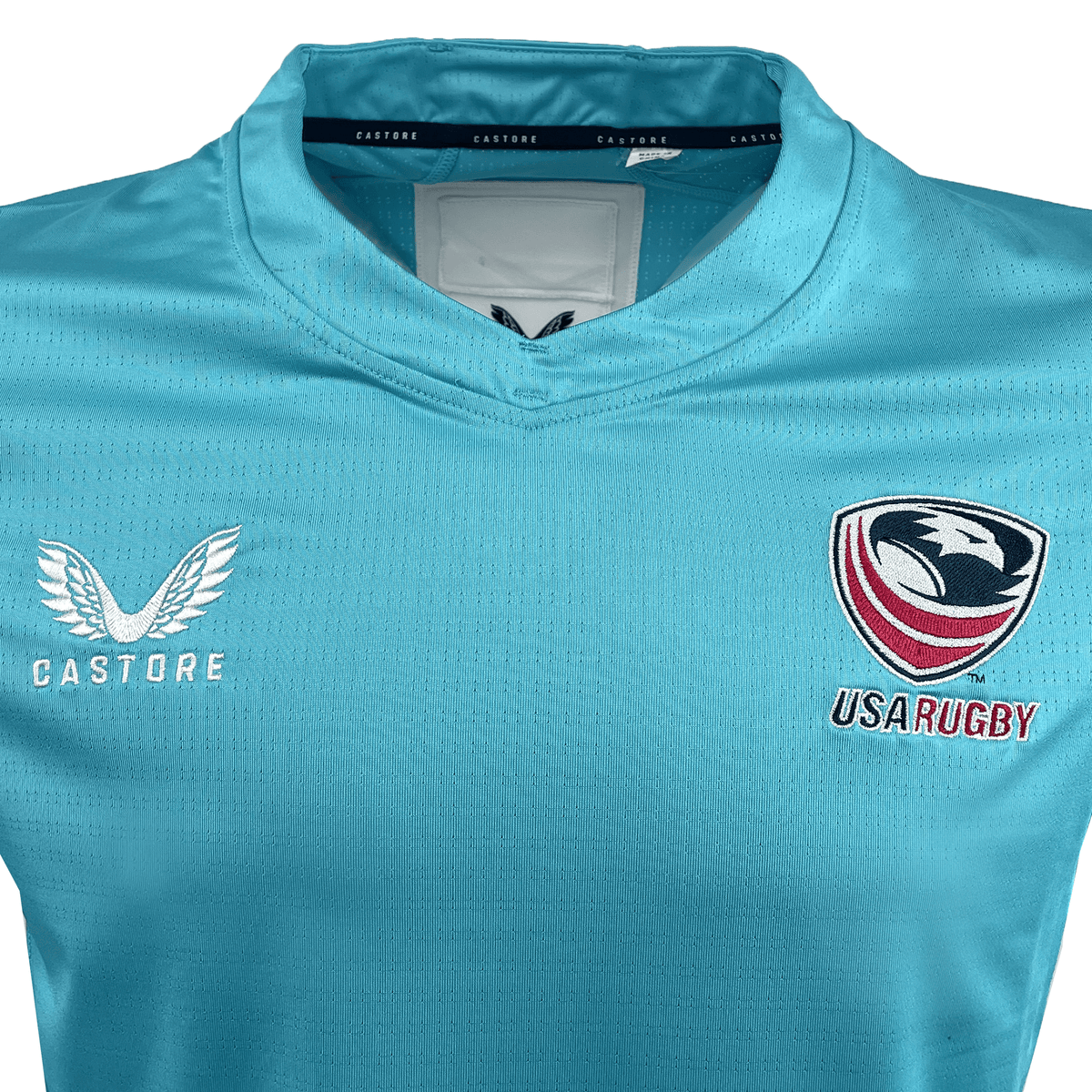 Women's USA Rugby 24/25 Pro Training Jersey by Castore - Blue