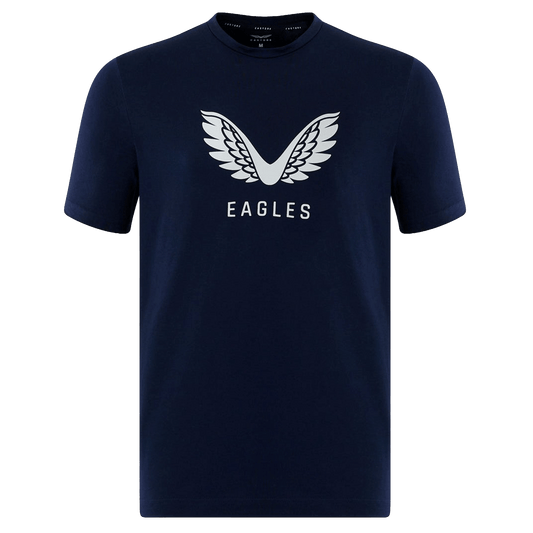 USA Rugby 22/23 Eagles Logo Tee by Castore