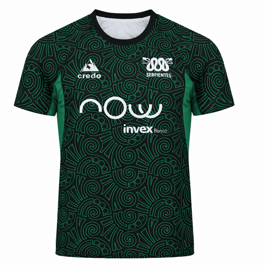 Las Serpientes Mexico Rugby Training Jersey by Credo Rugby