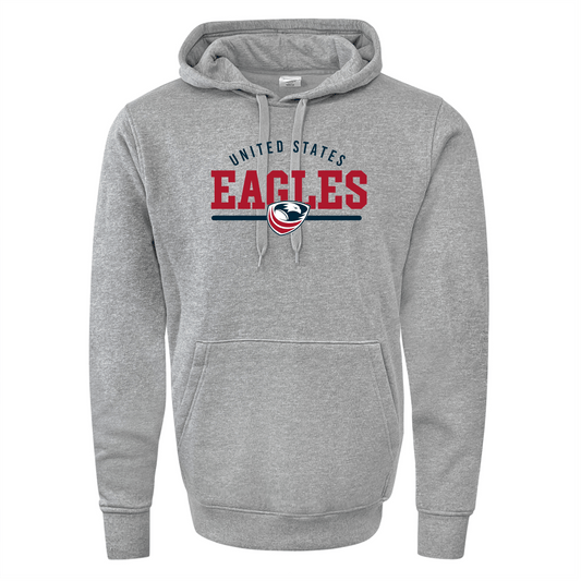 USA Rugby Wordmark 60/40 Pullover Hoodie 24