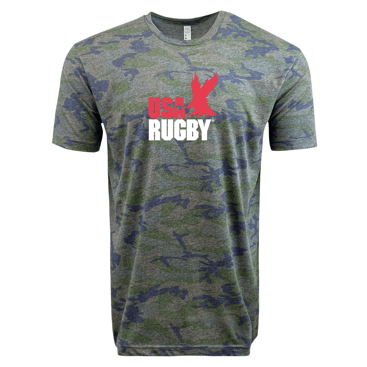 USA Rugby Camo Edition Throwback Logo Supersoft Tee