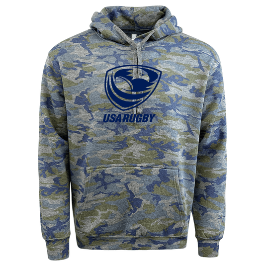 USA Rugby Tonal Camo Edition Crest Logo Hoodie