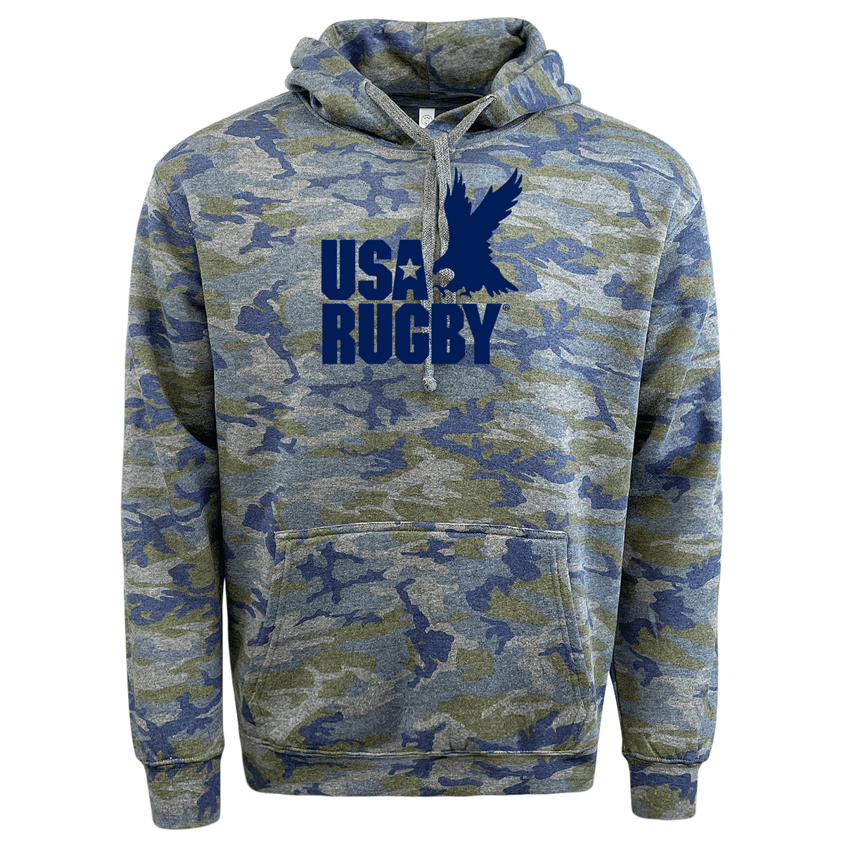 USA Rugby Tonal Camo Edition Throwback Logo Hoodie