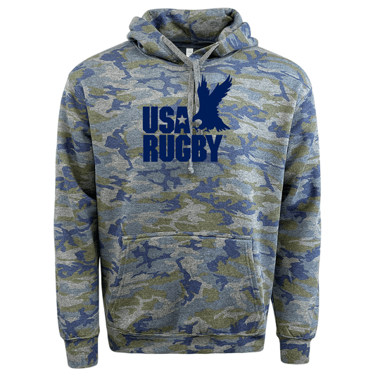 USA Rugby Tonal Camo Edition Throwback Logo Hoodie