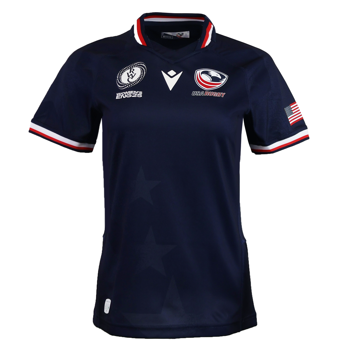 Women's USA Rugby WRWC25 Replica Home Jersey by Macron