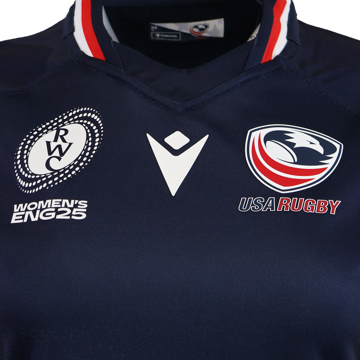 Women's USA Rugby WRWC25 Replica Home Jersey by Macron