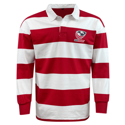 USA Rugby Crest 50th Anniversary Hooped Classic Jersey