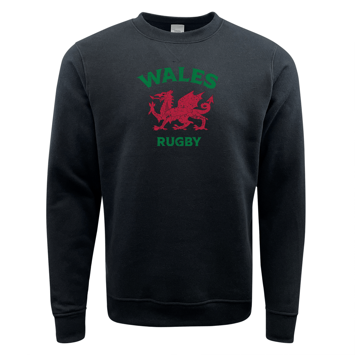 Nations of Rugby Wales Rugby Fleece Crewneck Sweatshirt