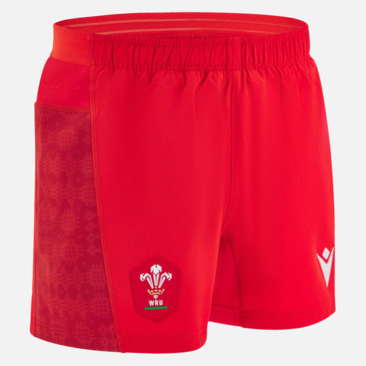 Wales 25/26 Matchday Home Shorts by Macron
