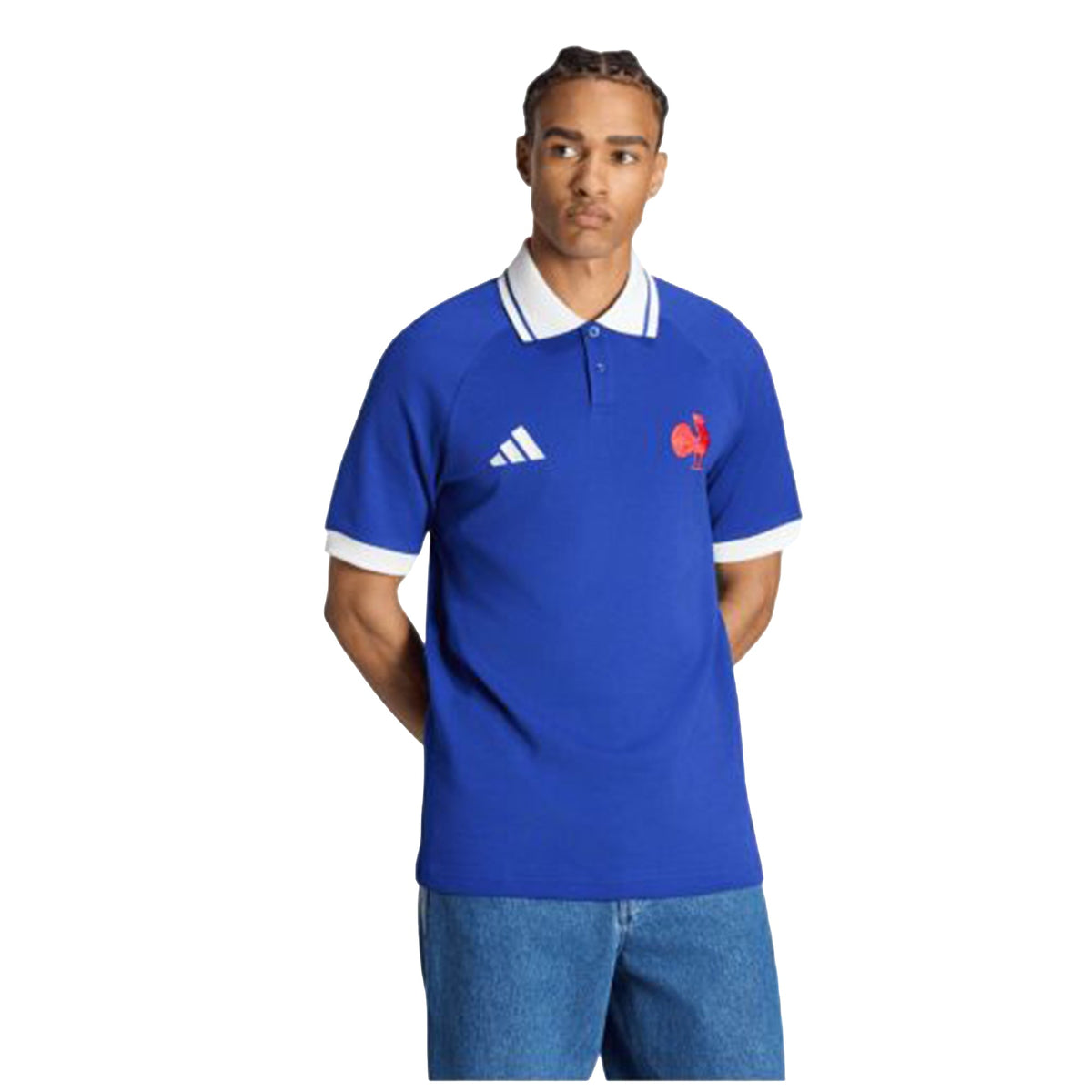 France FFR 26/27 Travel Polo by adidas