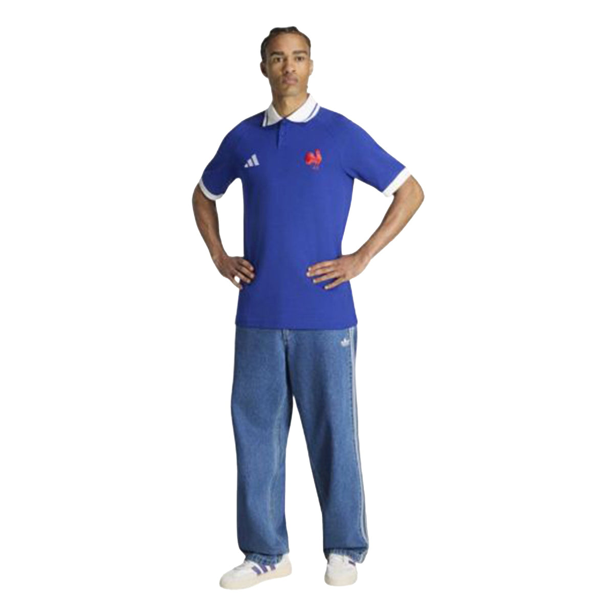 France FFR 26/27 Travel Polo by adidas