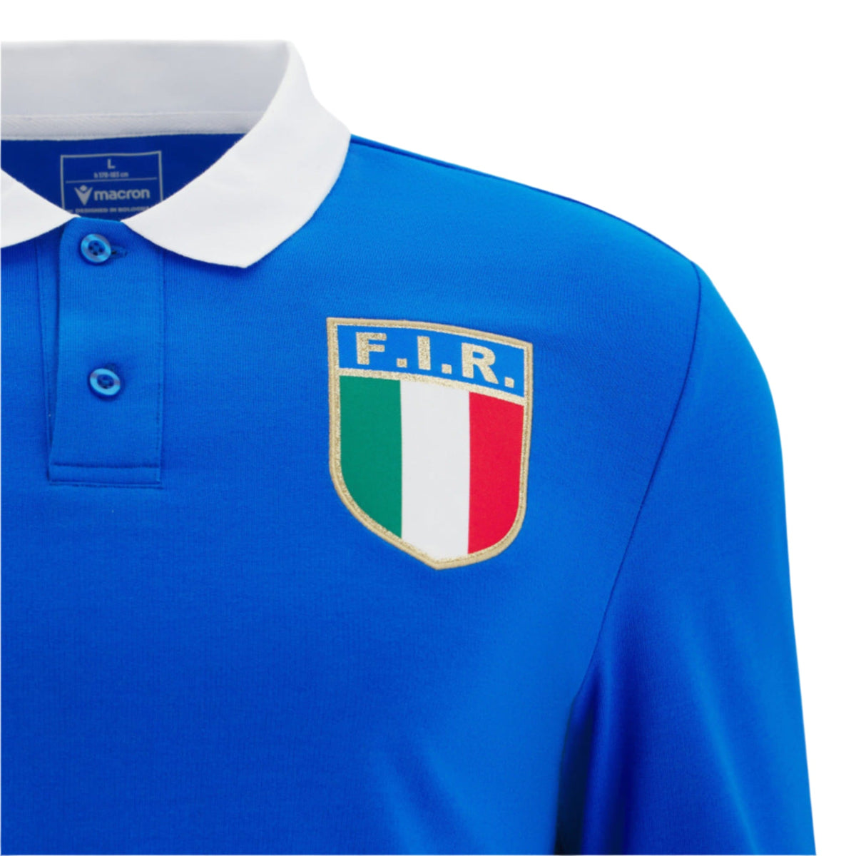 Italy 25/26 Vintage Long Sleeve Supporters Jersey by Macron