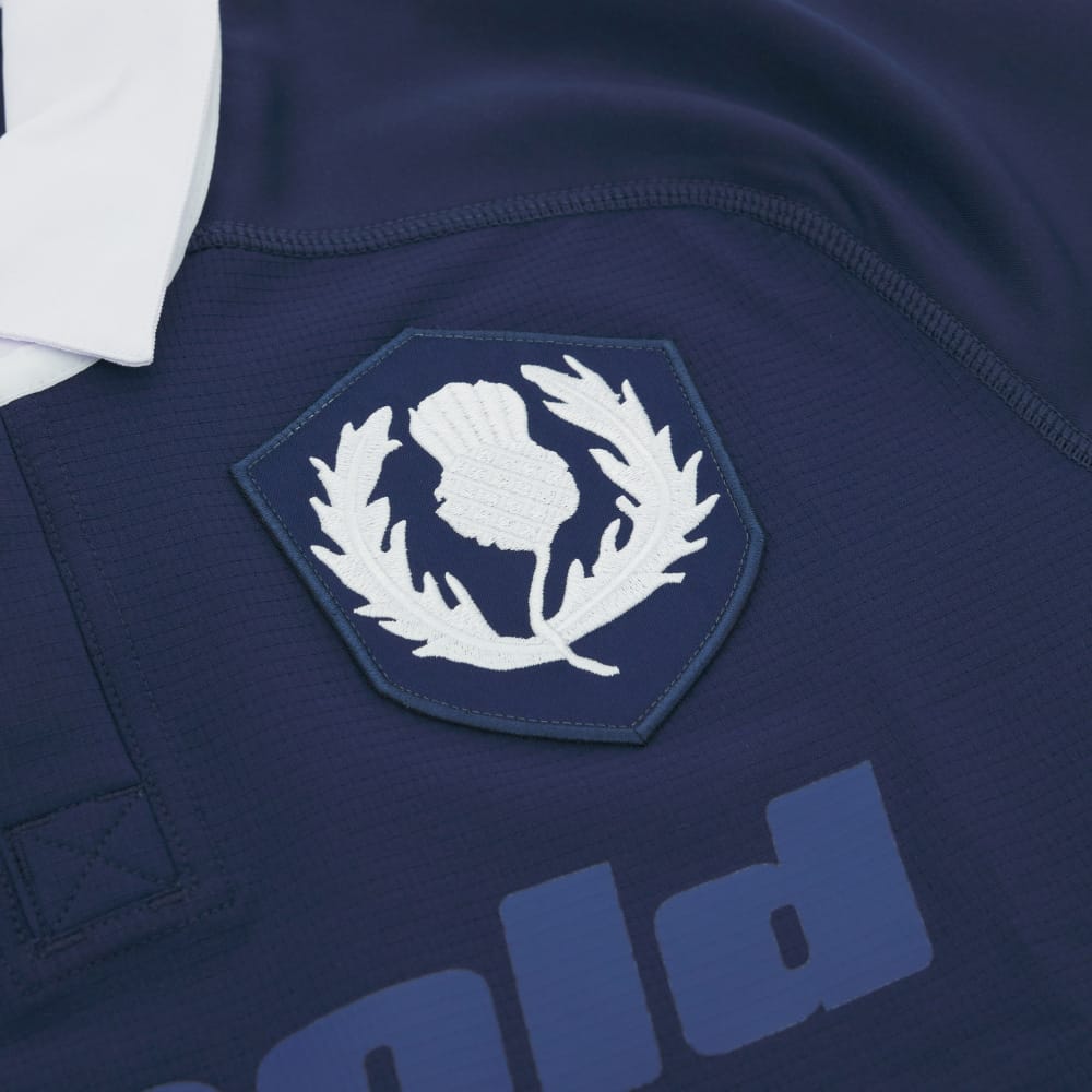Scotland Rugby Union 1925 100th Anniversary Authentic Home Jersey by Macron