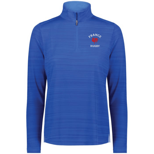 Women's Nations of Rugby France Pursuit 1/4 Zip Pullover