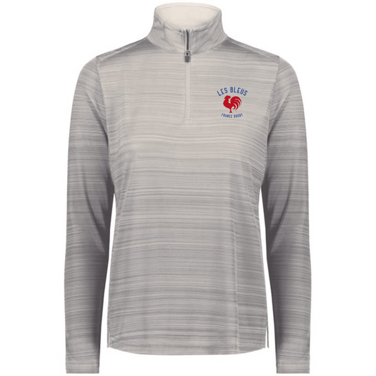 Women's Nations of Rugby Les Bleus Pursuit 1/4 Zip Pullover