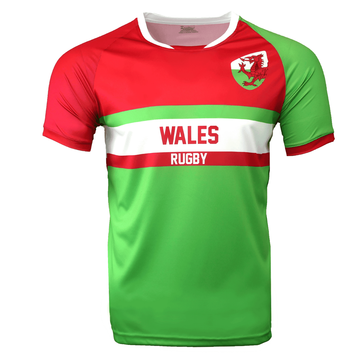 Nations of Rugby Wales Rugby Supporters Jersey