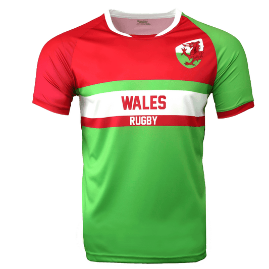 Nations of Rugby Wales Rugby Supporters Jersey