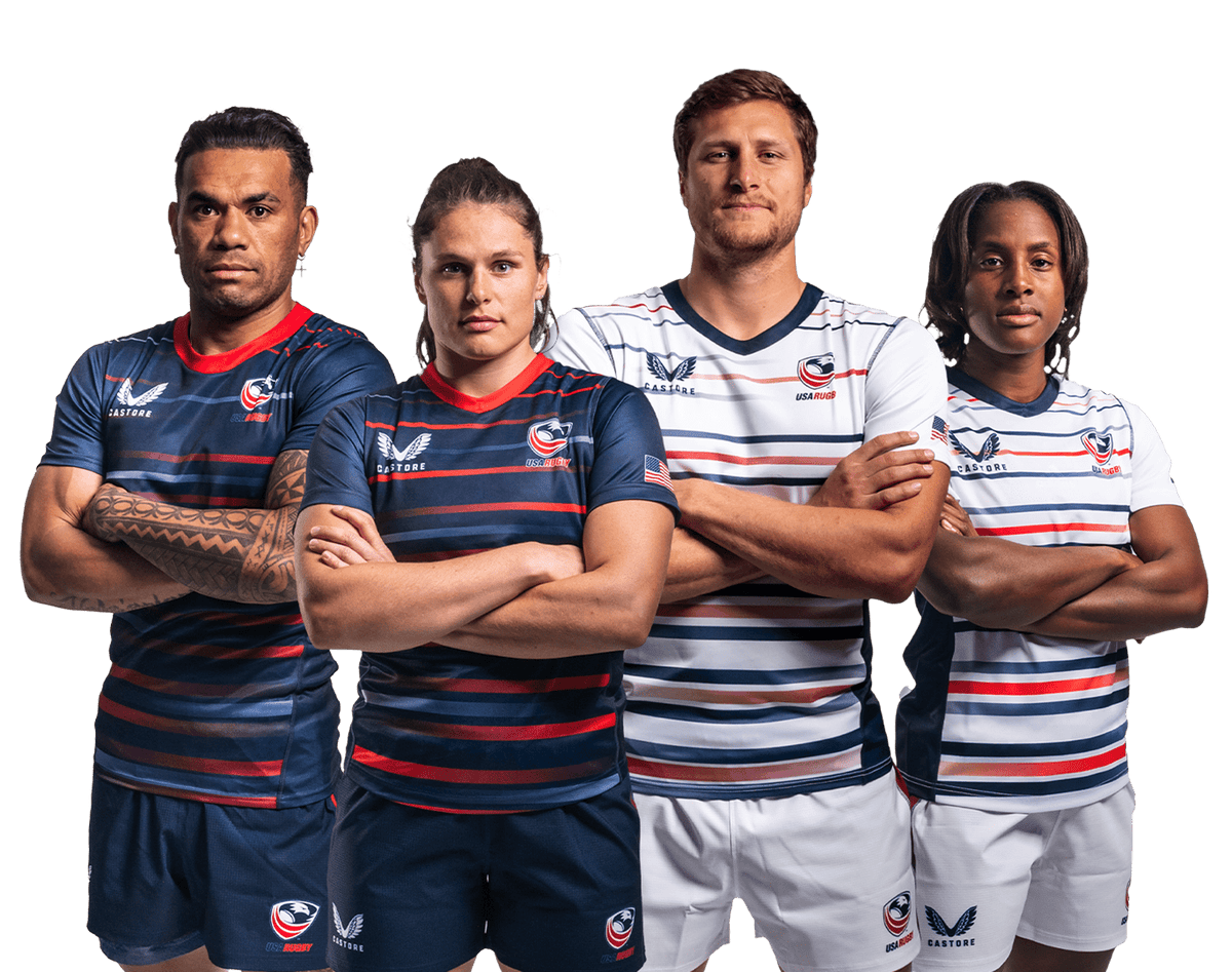 Women's USA Rugby 22/23 Home Jersey by Castore