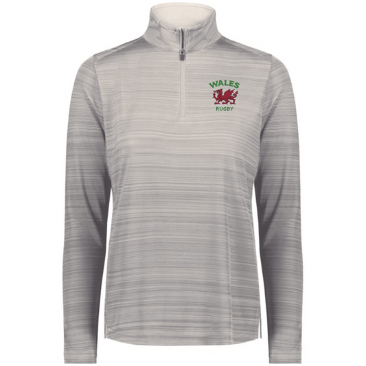 Women's Nations of Rugby Wales Pursuit 1/4 Zip Pullover